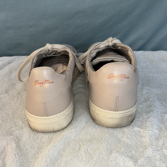 GUC Good Man Brand Legend Court Leather Suede Sneaker‎ Tan Size 11 - Picture 5 of 9